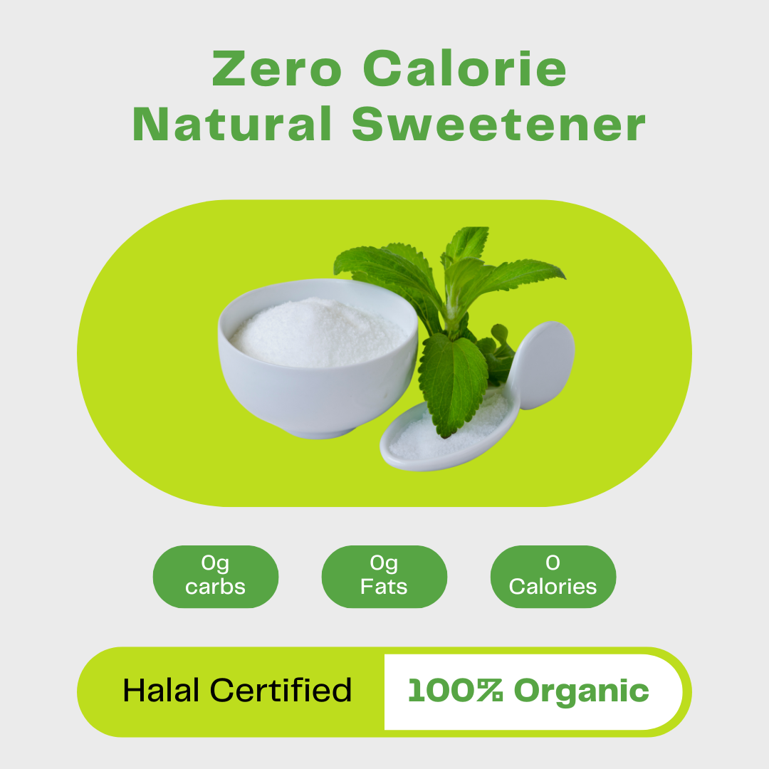 Stevia Extract - Zero Calorie Natural Sweetener