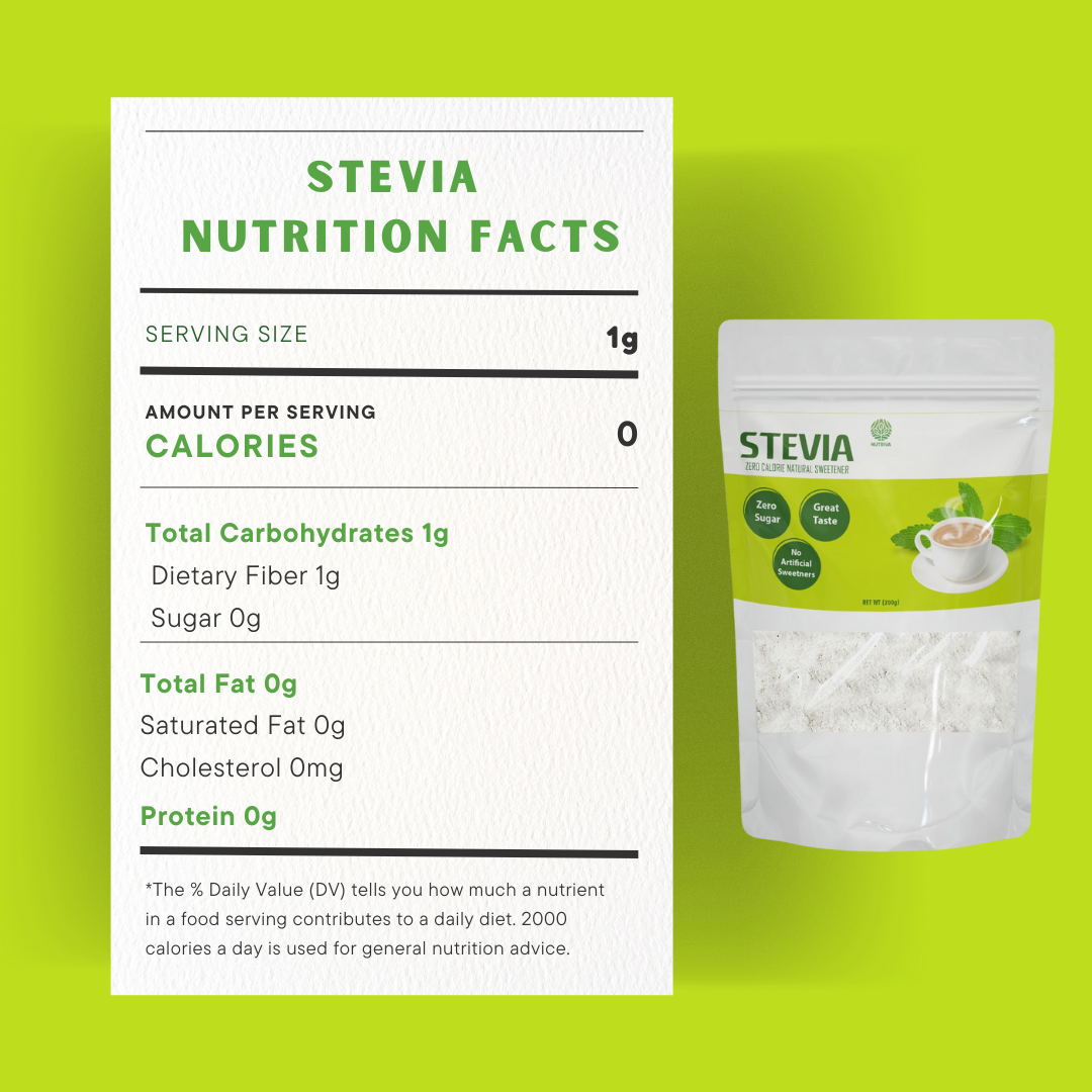 Stevia Extract - Zero Calorie Natural Sweetener